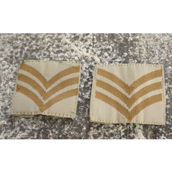 画像3: 英軍DDPM迷彩用軍曹階級章 初期型