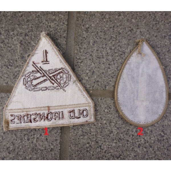 画像2: 米軍 米陸軍デザートカラー色  部隊章 各種