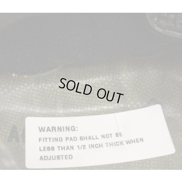 画像5: 英軍放出ジェンテックス製TBH(MICH-2000)ヘルメットOD MEDIUMオプスコアH-NAPE付き