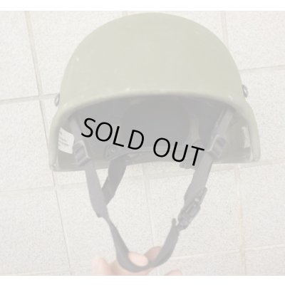 画像3: 英軍放出ジェンテックス製TBH(MICH-2000)ヘルメットOD MEDIUMオプスコアH-NAPE付き