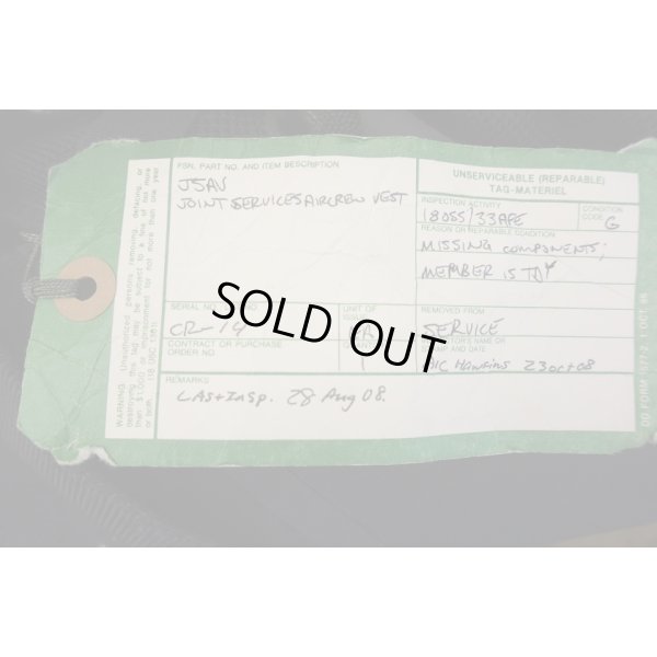 画像9: 米軍 米空軍JSAVESサバイバルベスト黒