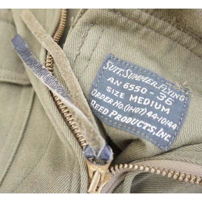 画像3: 第二次世界大戦 米軍AN6550フライトスーツ後期型MEDIUM