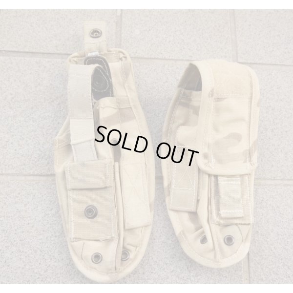 画像1: ベルギー軍デザートジグソー迷彩MOLLEホルスター(右利き・左利き両方両方有り)