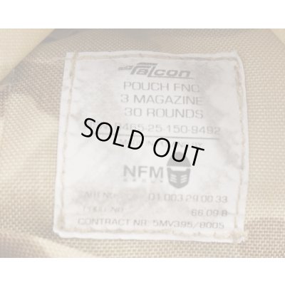 画像4: ベルギー軍デザートジグソー迷彩MOLLE FN FNCマガジンポーチ