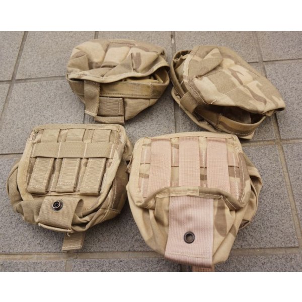 画像5: ベルギー軍デザートジグソー迷彩MOLLE FN MAG 50連マガジンポーチ