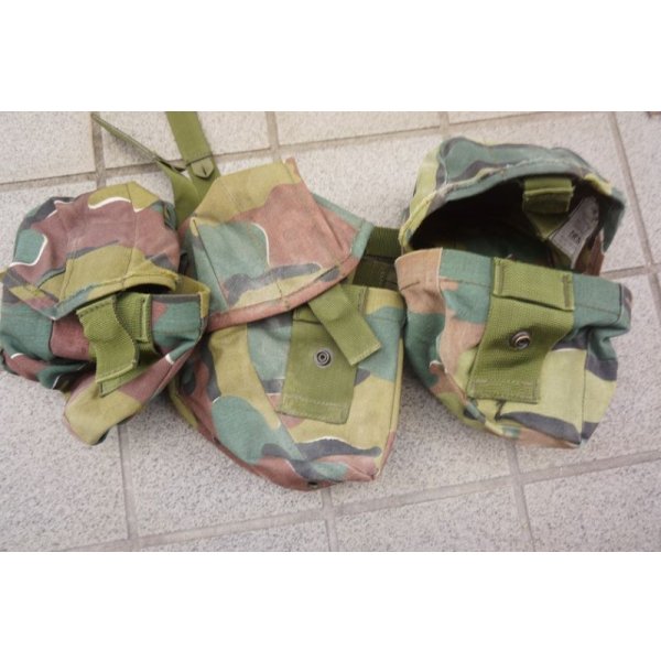 画像4: ベルギー軍ジグソー迷彩MOLLE FN MINIMI 100連マガジンポーチ