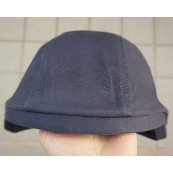画像2: オランダ軍 王立保安隊M95（M826）ケブラーヘルメット用ヘルメットカバー紺MEDIUM
