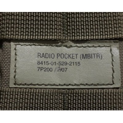 画像3: 米軍アライドRLCS MBITRラジオポーチRG