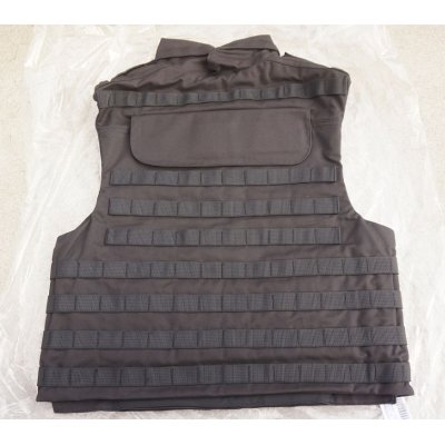 画像2: オランダ軍 王立保安隊用? MOLLE式ボディアーマー黒 新品