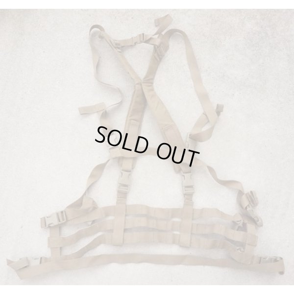 画像2: 米軍放出HIGH GROUND GEAR製チェストリグ コヨーテ・マルチカム迷彩リバーシブル新品