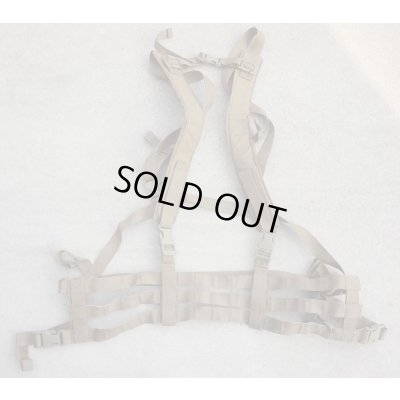 画像3: 米軍放出HIGH GROUND GEAR製チェストリグ コヨーテ・マルチカム迷彩リバーシブル新品