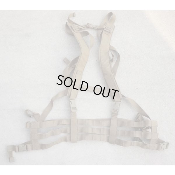 画像3: 米軍放出HIGH GROUND GEAR製チェストリグ コヨーテ・マルチカム迷彩リバーシブル新品