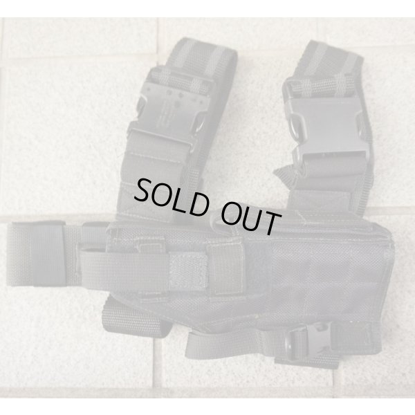 画像1: イーグルSAS mkVエアボーン レッグホルスター黒 新品