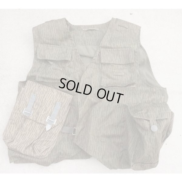 画像1: NVA(東ドイツ軍)レインドロップ迷彩 空挺ベスト新品