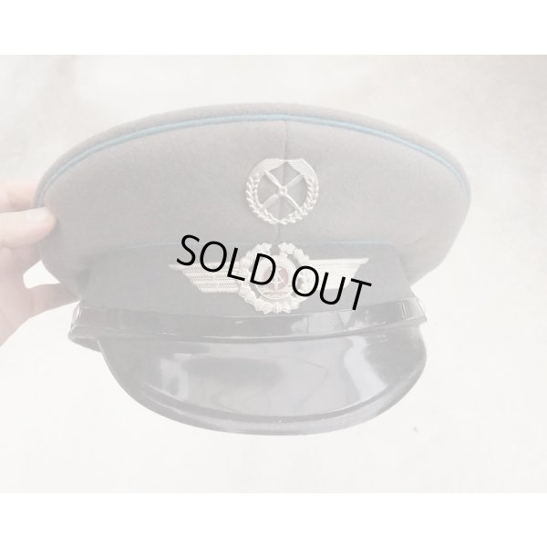 画像1: LSK(東ドイツ空軍)制帽 サイズ58