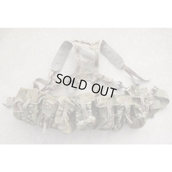 画像1: 英軍MTP迷彩PLCEベルトキット ポーチ7個・パッド付きセット