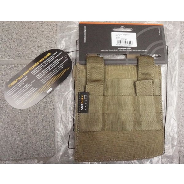 画像2: Tasmanian Tiger製ダブルM4マガジンポーチ カーキ新品