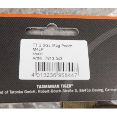 画像3: Tasmanian Tiger製ダブルM4マガジンポーチ カーキ新品