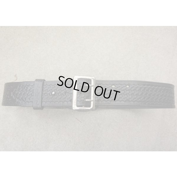 画像1: 米法執行機関放出グリーンウッズユニフォーム製デューティベルト黒サイズ36