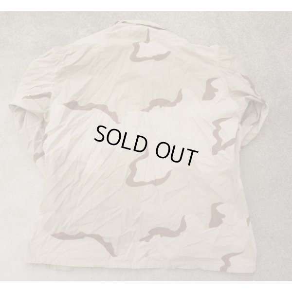 画像2: 米軍基地民間警備員DCU（3Cデザート迷彩BDU）ジャケットX-LARGE-LONGキャンプ・ドーハパッチ付き