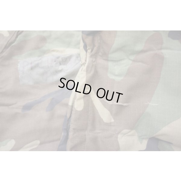 画像4: 米軍NBCスーツ ケミカルパーカー ウッドランド迷彩