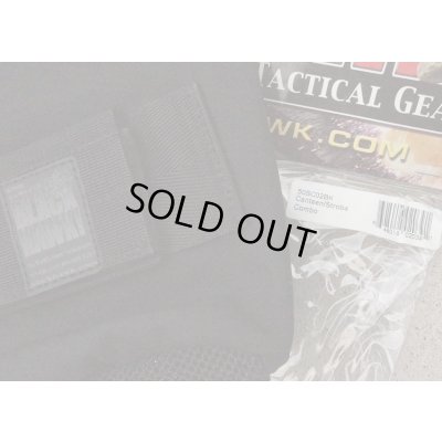 画像3: ブラックホーク ベルトループ式ストロボライトポーチ付きキャンティーンポーチ黒 新品