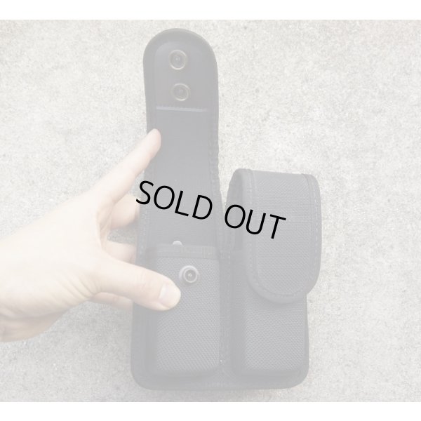 画像3: ブラックホーク デューティダブルピストルマガジンポーチ黒 新品