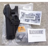 ブラックホークSERPA LEVEL3ヒップホルスター黒ベレッタM92&M96用 新品