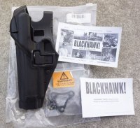 ブラックホークSERPA LEVEL3ヒップホルスター黒ベレッタM92&M96用 新品