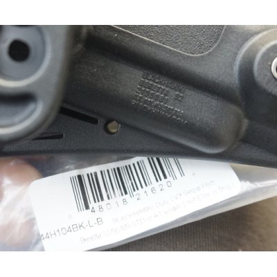 画像3: ブラックホークSERPA LEVEL3ヒップホルスター黒ベレッタM92&M96用 新品