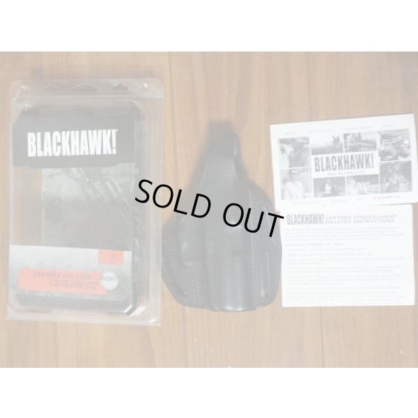 画像1: ブラックホーク パンケーキホルスター黒 H&K P2000・H&K USPコンパクト用 新品