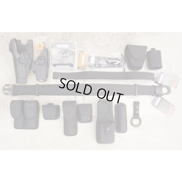 画像1: ブラックホーク 米軍憲兵用ポリスベルト15点セット(ベレッタM92用ホルスター・テイザーガン用ホルスターなどがセット)新品