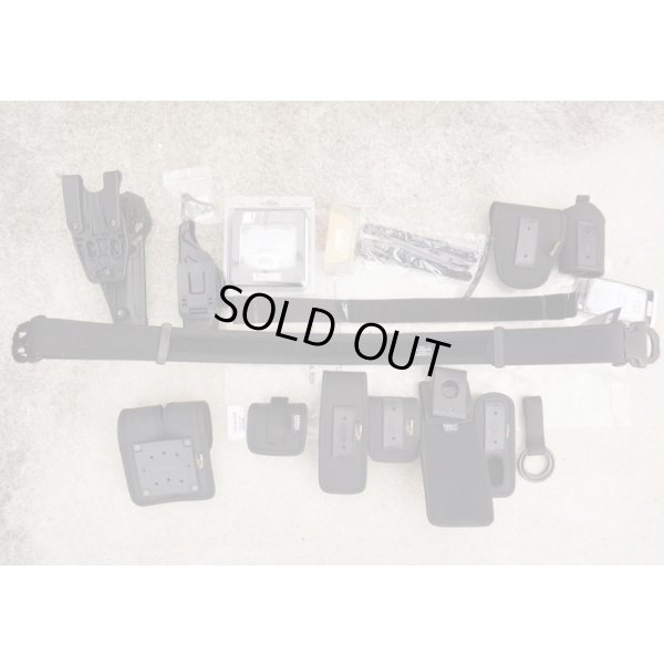 画像2: ブラックホーク 米軍憲兵用ポリスベルト15点セット(ベレッタM92用ホルスター・テイザーガン用ホルスターなどがセット)新品