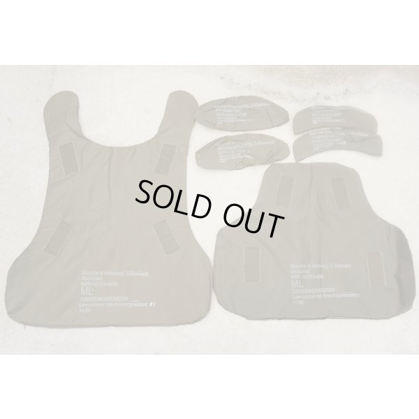 画像1: ドイツ連邦軍 防破ボディアーマー(SK-1ボディアーマー)用ソフトアーマー サイズML