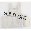 英軍放出メーカー不明MAR CIRAS型ボディアーマー コヨーテSMALLポーチ5個付きソフトアーマー入り