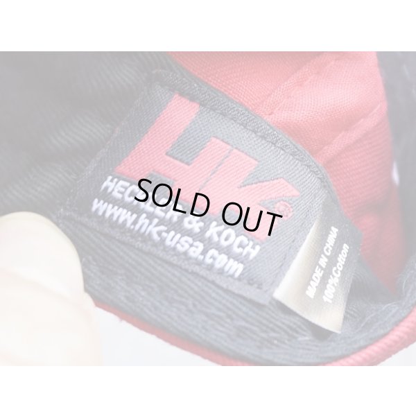 画像4: H&K製HKキャップ赤MP5刺繍入り新品