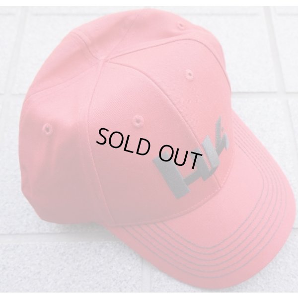 画像1: H&K製HKキャップ赤MP5刺繍入り新品