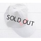 H&K製HKキャップ グレーストーン ワンウォッシュ加工仕様 新品