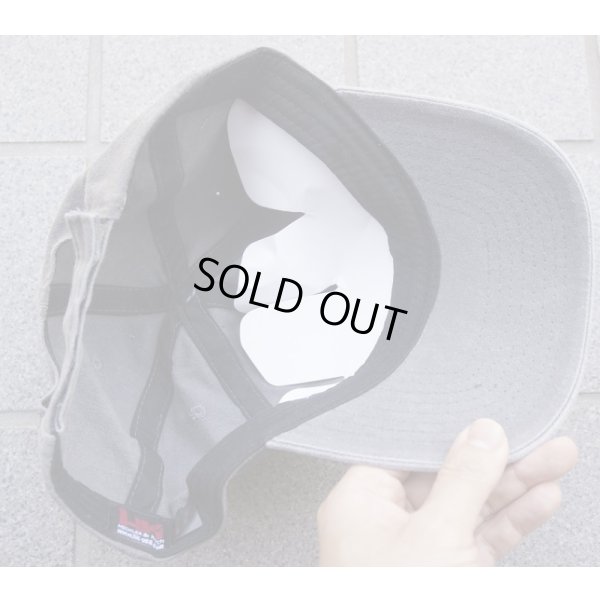 画像2: H&K製HKキャップ グレーストーン ワンウォッシュ加工仕様 新品