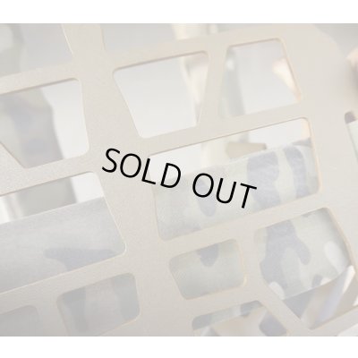 画像6: S&SプレートフレームMULTICAM迷彩・タンLARGE新品