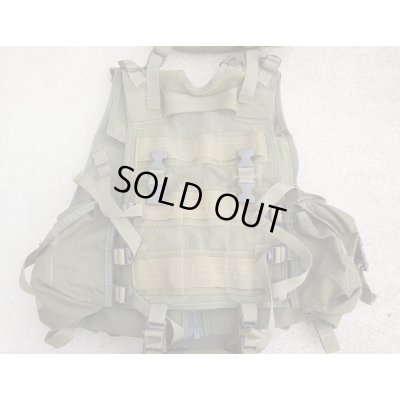 画像3: 米軍放出ブラックホークDOAVアサルトベスト中期型OD黒ファスロット バックパック付き