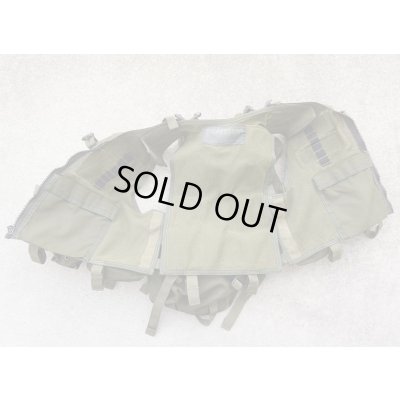 画像5: 米軍放出ブラックホークDOAVアサルトベスト中期型OD黒ファスロット バックパック付き