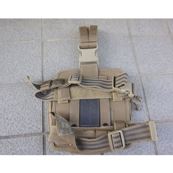 画像2: 米軍NARP CCRKメディカルポーチ(レッグポーチとしてもMOLLEポーチとしても使用可)コヨーテ