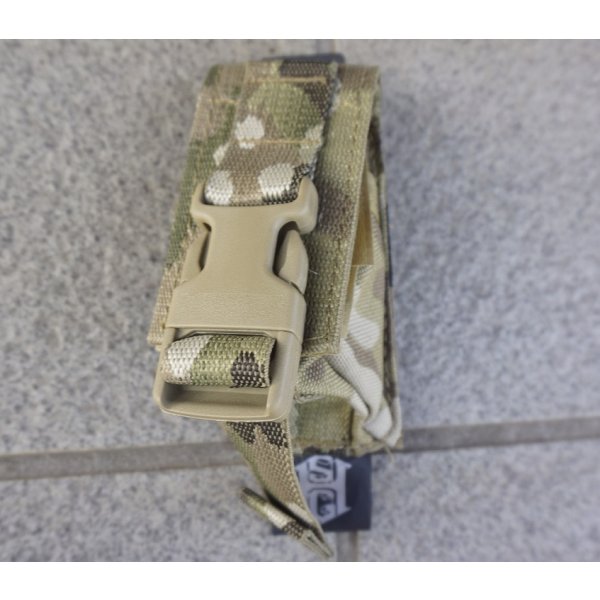 画像1: 米陸軍特殊部隊放出? HSGIハンドグレネードポーチMULTICAM迷彩 新品