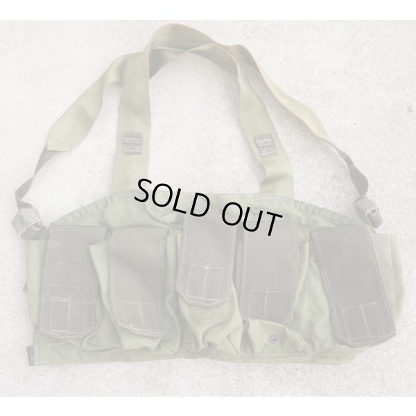 画像1: 米海軍特殊部隊放出LBT-0291チェストリグOD改造品 金タグロット品