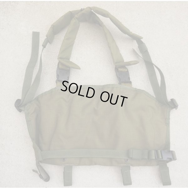 画像2: 米軍放出LBT-0290DチェストリグOD金タグロット品