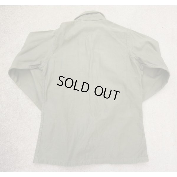 画像2: 米軍ベトナム戦争OG-107ユーティリティシャツ3rdタイプ サイズ14 1/2 X 31