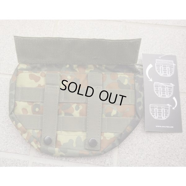画像2: MIL-TECドロップダウンポーチ ドイツ連邦軍フレクター迷彩(MOLLEポーチとしても使用可)新品