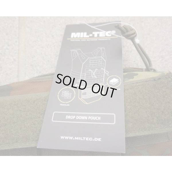 画像4: MIL-TECドロップダウンポーチ ドイツ連邦軍フレクター迷彩(MOLLEポーチとしても使用可)新品
