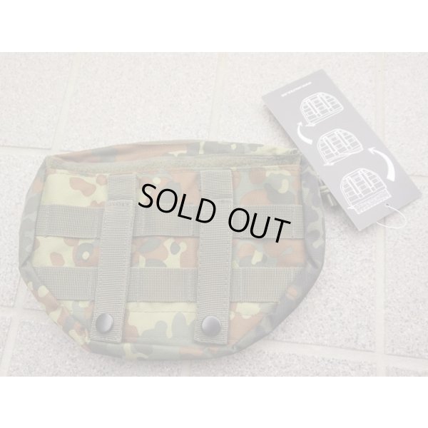 画像3: MIL-TECドロップダウンポーチ ドイツ連邦軍フレクター迷彩(MOLLEポーチとしても使用可)新品